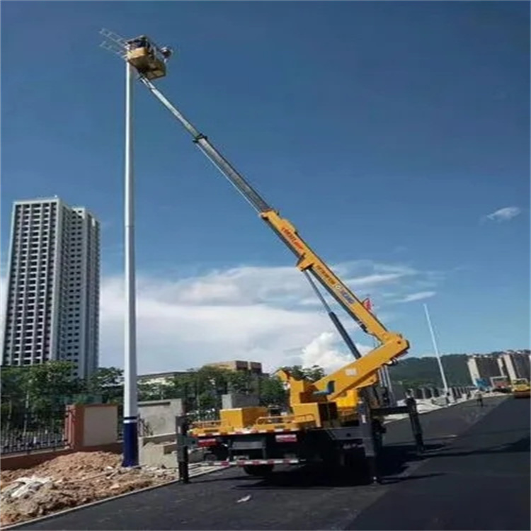 佛冈维修路灯的曲臂升降车出租